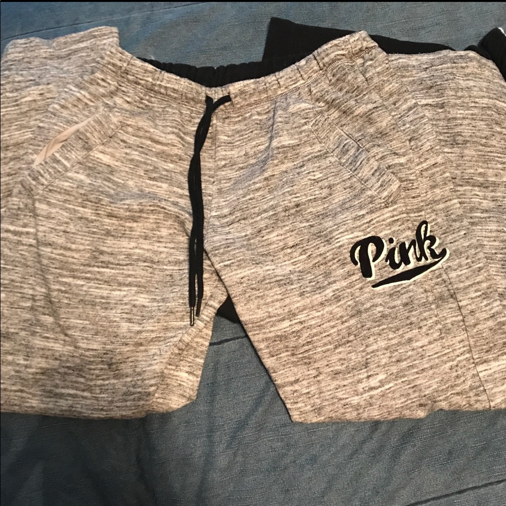 bundle of VS PINK sweatpants